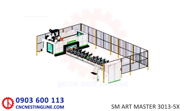 Máy gia công trung tâm CNC 3D | Quốc Duy