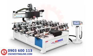 Máy Làm Mộng Âm CNC 4 Đầu - SDC 1200 4 4 / SDC 1500 4 4 / SDC 2000 4 4 / SDC 2200 4 4