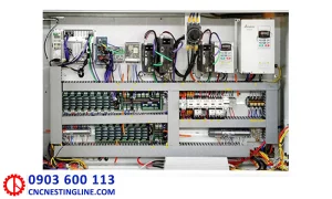 Tủ điện máy cnc router 2 trục | cncnestingline