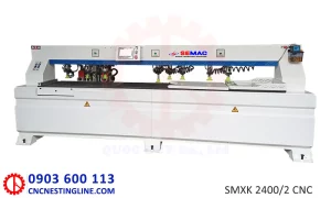 Máy khoan ngang cnc 2 đầu trục Z - SMXK 2400/2 CNC | cncnestingline