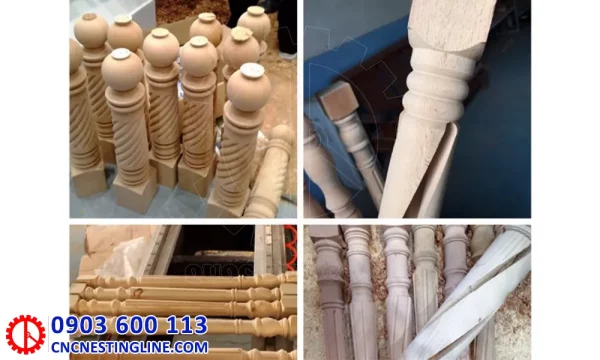 Sản phẩm máy tiện cnc gỗ đa chức năng | cncnestingline