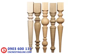 Sản phẩm máy tiện gỗ chà nhám cnc nạp phôi tự động | cncnestingline