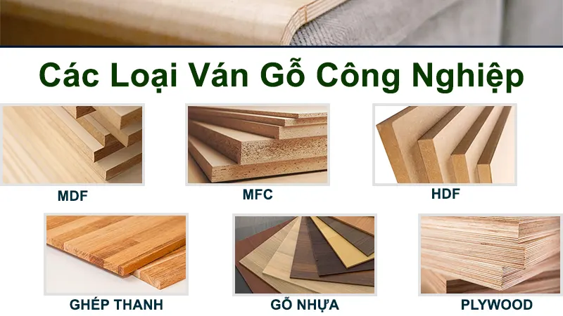 Các loại ván gỗ công nghiệp | Quốc Duy