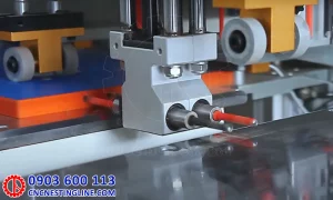 Cụm khoan ngang máy khoan CNC 6 mặt ván | cncnestingline