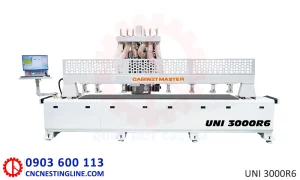 Máy khoan phay CNC bản lề ổ khóa - UNI 3000R6 | cncnestingline