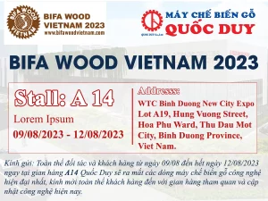 Triển lãm Bifawood Việt Nam 2023 | Quốc Duy