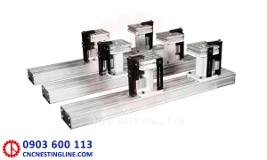 Bàn làm việc máy gia công trung tâm 5 trục thay dao tự động | MASTER ATC1+TC2