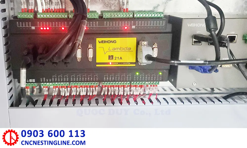 Hệ thống điều khiển Weihong máy cnc router 1325