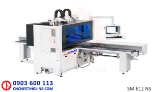 Máy khoan cnc 6 mặt 2 đầu gia công - SM 612NS