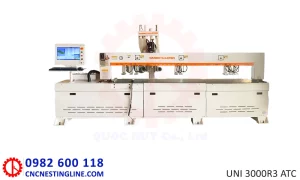 Máy khoan ngang cnc 3 trục 2 phương thay dao tự động - Uni 3000R3 ATC