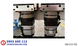 Servo syntec máy khoan cnc 2 mặt 2 đầu gia công - 612NS