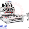 Máy cnc 4 đầu gia công trung tâm thay dao tự động | SMHW 5ATC4