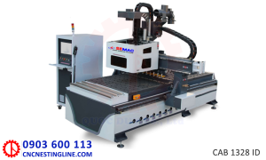 Máy phay router cnc khoan xéo ốc liên kết | CAB 1328 ID