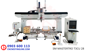 Máy cnc 2 bàn 5 trục thay dao tự động | SM MASTERTRO T3CU 28