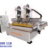 Máy CNC 2 đầu bàn 2M8 thay dao độc lập