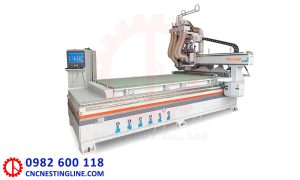 Máy CNC 4 đầu trung tâm | Quốc Duy