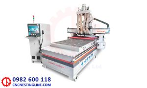 Máy CNC 4 đầu trung tâm | Cabinetmaster