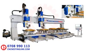 Máy CNC 5 trục 2 đầu gia công