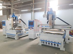 Combo máy CNC router 1325 thay dao tự động - Bình Dương