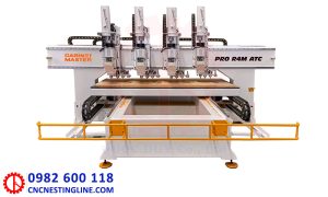 Máy CNC router 4 đầu độc lập ATC