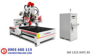 Máy cnc trung tâm 2.5d tải nậng | SM 1325 RATC BS