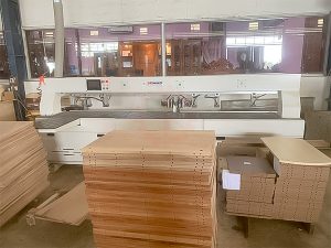 Máy khoan ngang 2 đầu trục Z CNC tại Long An