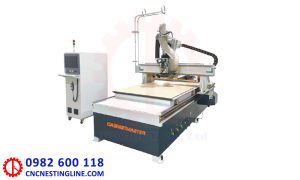 Máy phay CNC router 1 đầu thay dao tự động