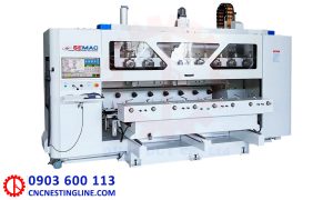 Máy phay tiện CNC 32 đầu làm chân ghế