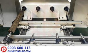 Bàn làm việc máy phay CNC 4 trục 1 bàn 16 dao