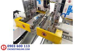 Bộ cấp phôi máy đánh mộng dương 2 đầu CNC