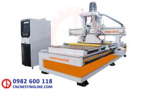 Máy cnc 1 đầu thay dao trục cưa xoay 360 | CABINETMASTER