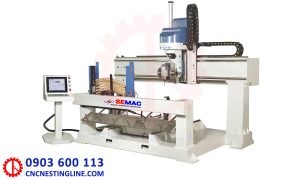 Máy cnc 5 trục chuyên đánh mộng | Quốc Duy