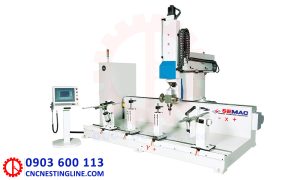 Máy cnc 5 trục phay mộng chân ghế | Quốc Duy