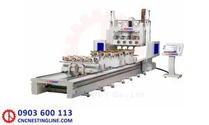 Máy đánh mộng âm dương cnc 16 đầu | Quốc Duy