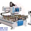 Máy lắc mộng âm cnc 1500mm 4 đầu | Quốc Duy