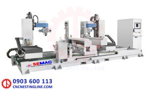 Máy làm mộng âm dương cnc 5 trục | Quốc Duy