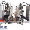 Máy mộng dương cnc 2 đầu kết hợp khoan phay | Quốc Duy