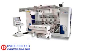 Máy phay cnc 16 dao 4 trục bàn đơn | Quốc Duy