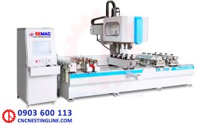 Máy phay mộng cnc 16 đầu 4 trục | Quốc Duy