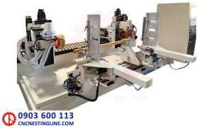 Máy phay mộng dương CNC 2 đầu | Quốc Duy