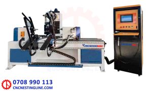 Máy phay tiện cnc 5 trục xoay 360 | Quốc Duy