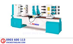 Máy tiện gỗ 3 trục CNC | Quốc Duy