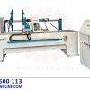 Máy tiện gỗ cnc cấp phôi tự động | Quốc Duy