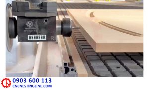 Phay rãnh máy phay CNC router 1 trục | Quốc Duy