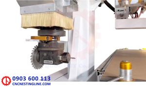 Trục aggregate máy CNC 1 đầu thay dao | Quốc Duy