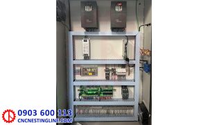 Tủ điện máy phay CNC 4 trục 16 dao | cnc nesting line