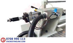 Xi lanh chống tâm máy phay tiện gỗ