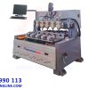 Máy cnc 5 đầu chạm khắc 3D | Quốc Duy