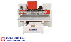 Máy cnc đục tượng gỗ 8 đầu 2D | Quốc Duy