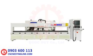 Máy lọng gỗ bằng mũi cnc bàn 2m | Quốc Duy